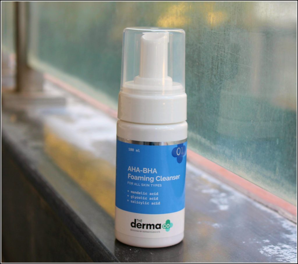 The Derma Co. AHA BHA Foaming Cleanser Review