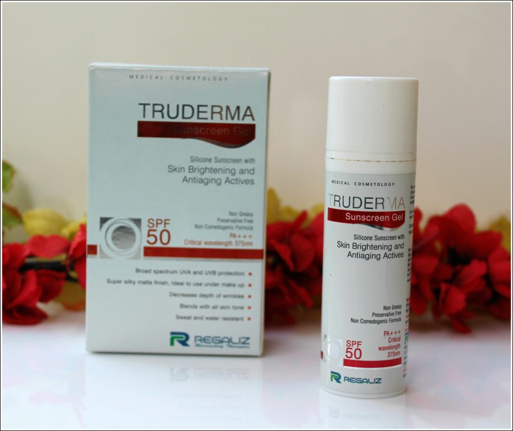 Regaliz Truderma Sunscreen Gel - SPF 50 PA+++ Review