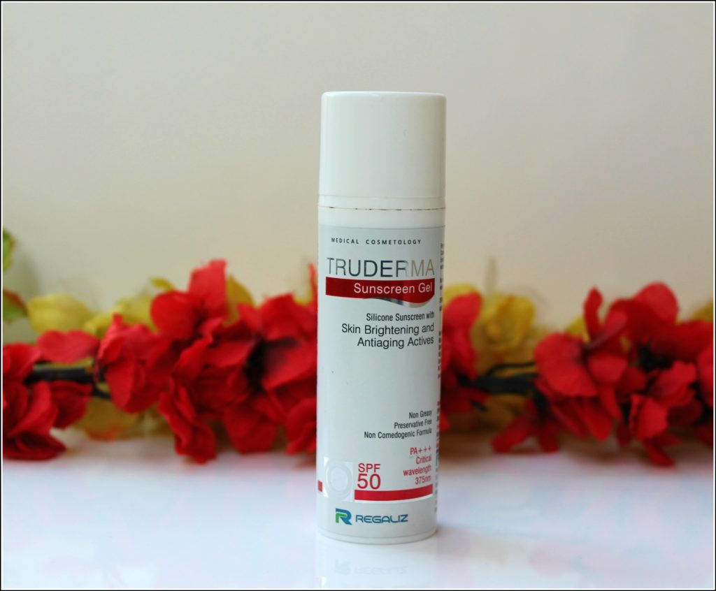 Regaliz Truderma Sunscreen Gel - SPF 50 PA+++ Review