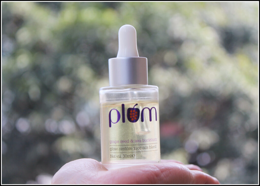 Plum Grape Seed & Sea Buckthorn Glow-Restore Face Oils Blend Review