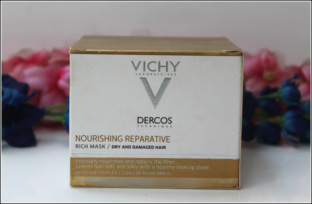 Vichy Dercos Technique Nourishing Reparative Rich Mask Review