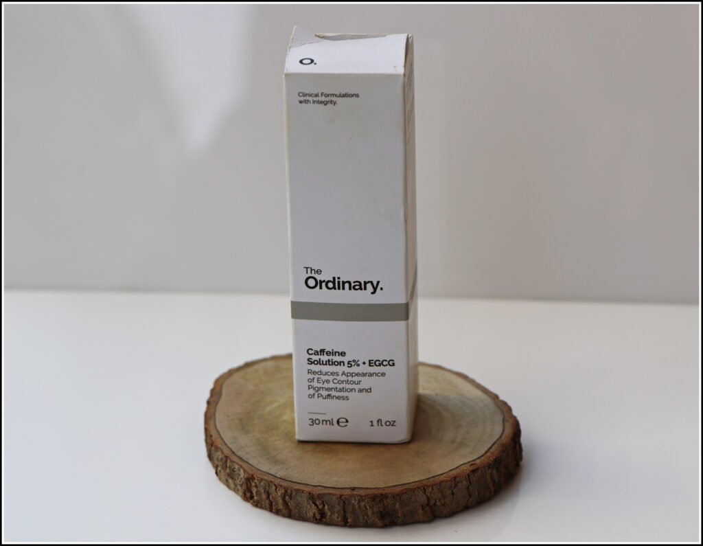 The Ordinary Caffeine Solution 5% + EGCG Review