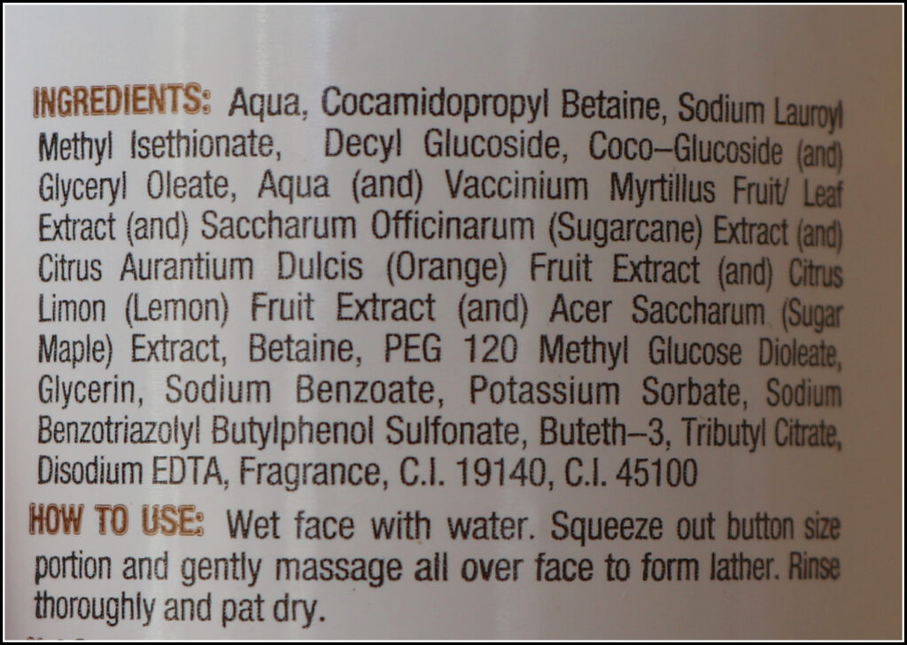 Re’equil Fruit AHA Face Wash Review