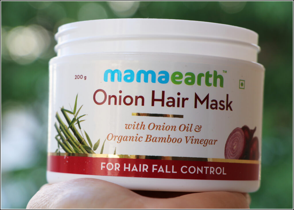 Mama Earth Onion Hair Mask Review