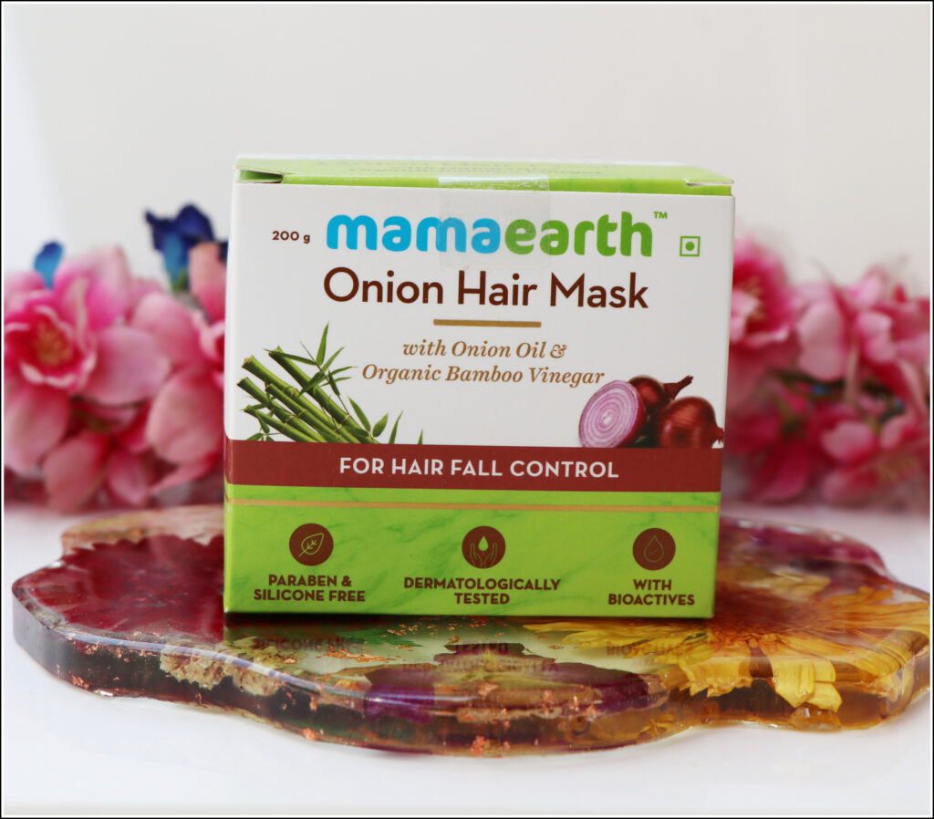 Mama Earth Onion Hair Mask Review