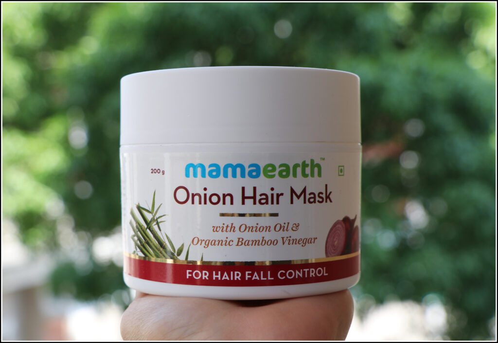 Mama Earth Onion Hair Mask Review