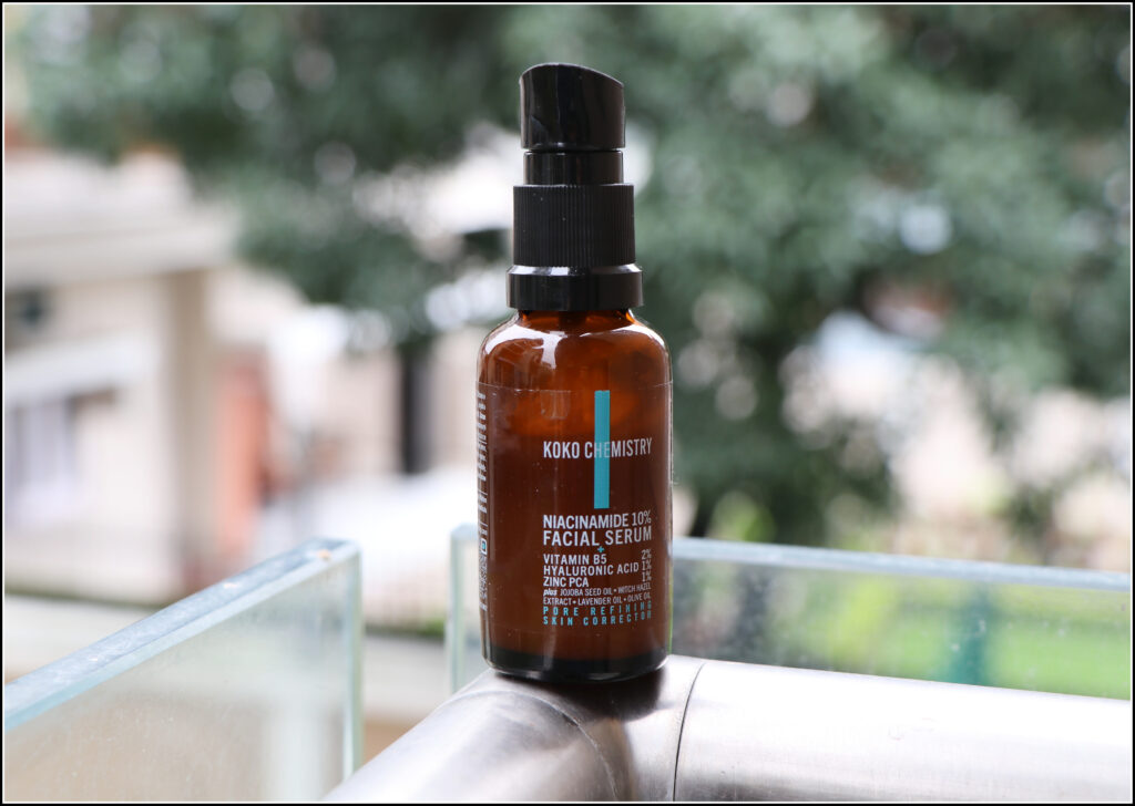 Koko Chemistry Niacinamide 10% Facial Serum Review