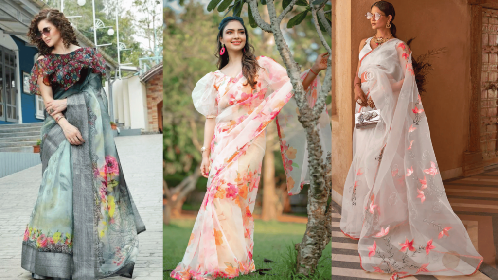 Tips to Style Your Organza Sarees in Versatile Ways